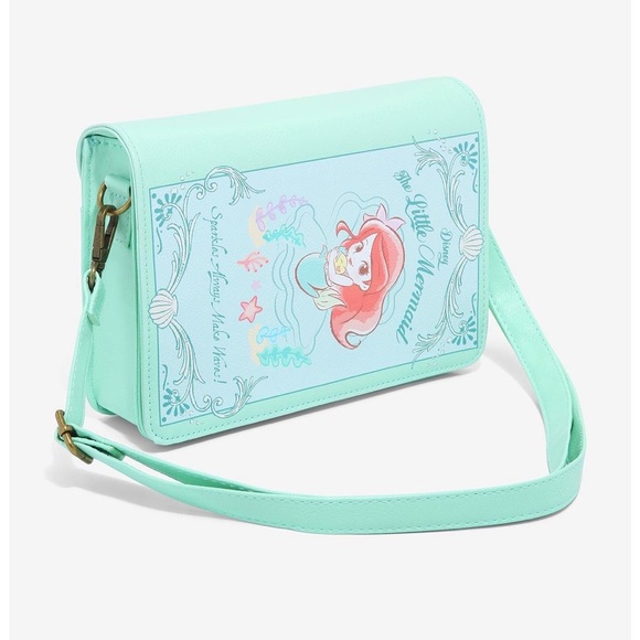 Loungefly Handbags - Loungefly Disney The Little Mermaid Chibi Ariel Book Crossbody Bag | NWOT